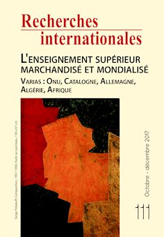 num�ro 111 - Recherches internationales